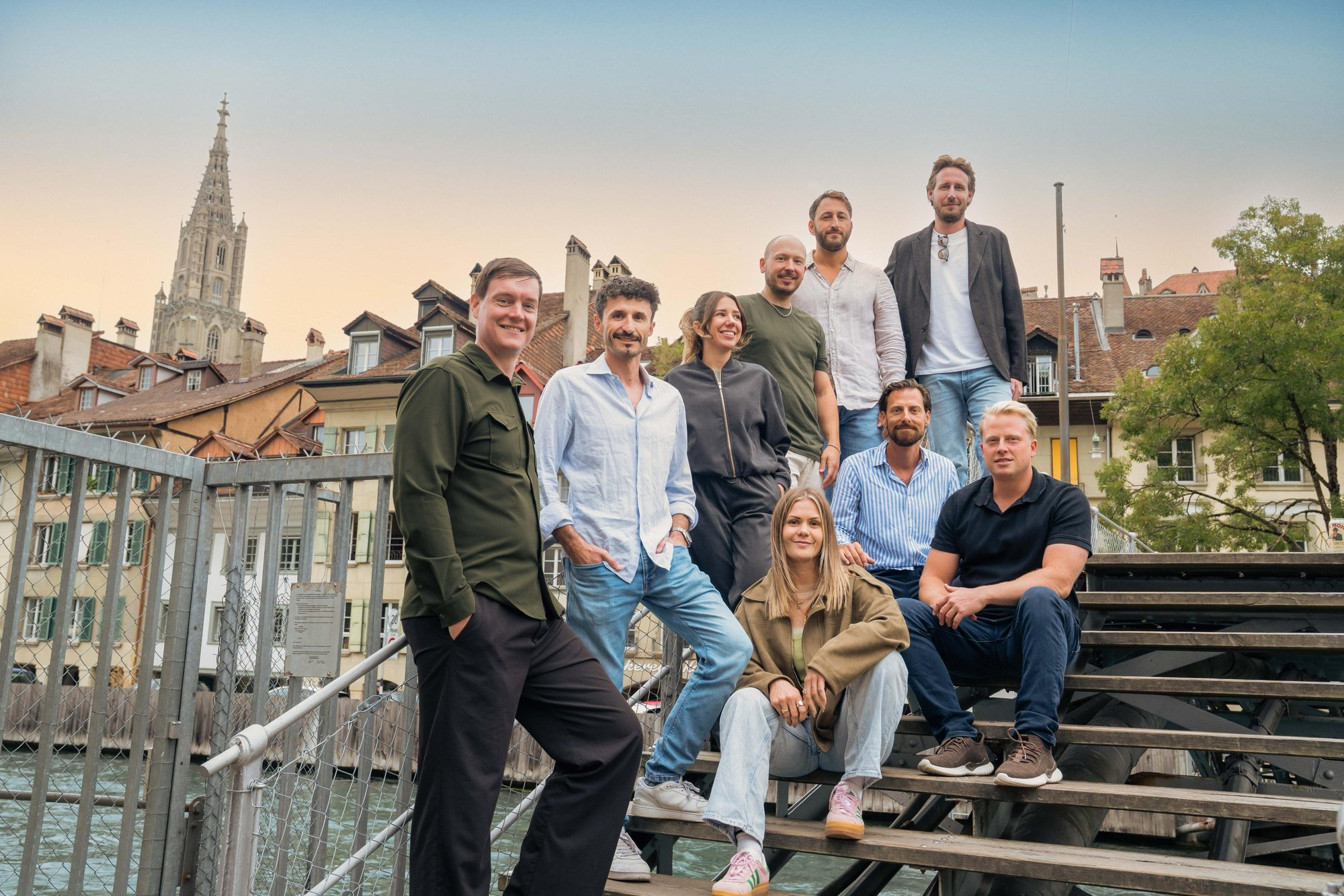 Das aktuelle Team des Vereins Bärähärz in Bern